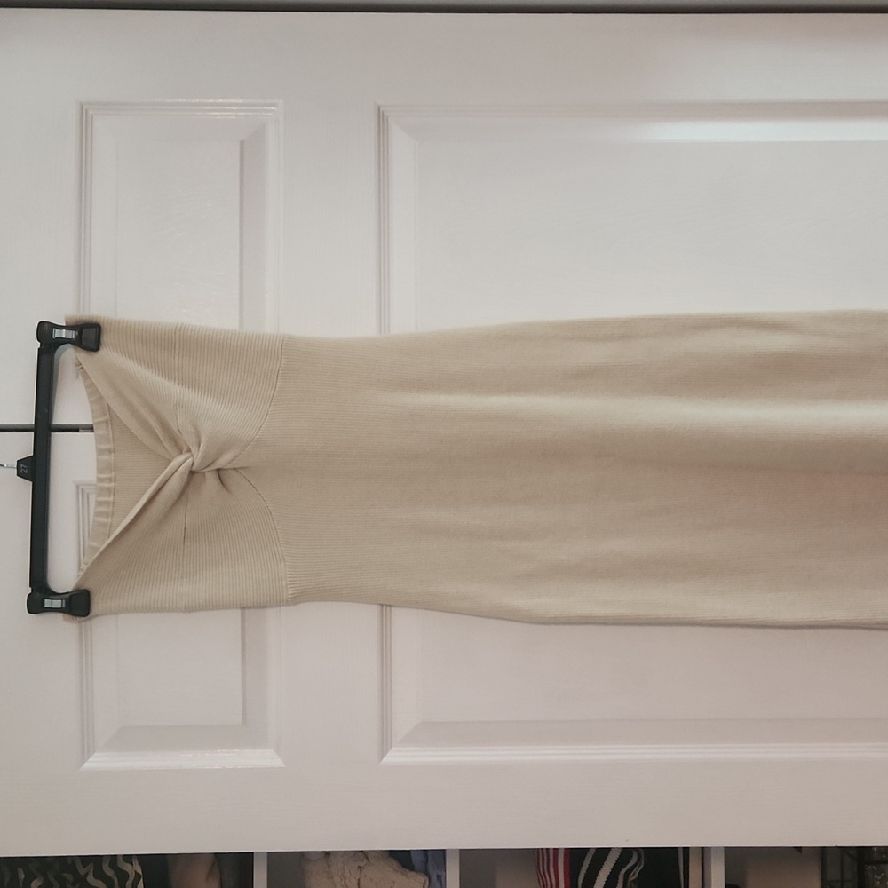 Knit midi dress